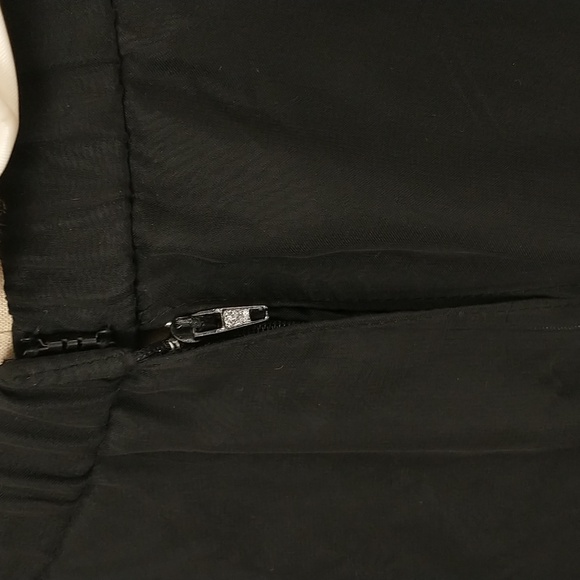 Black Maxi Skirt Sheer Chiffon over Opaque Floaty Floor Length w/issues Costume - Picture 5 of 8